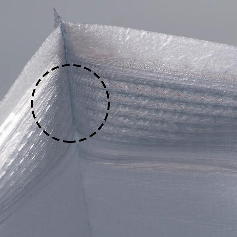 100Pcs Aluminum Foil Insulated Food Storage Bags for Thermal Cooling - 30*40CM-100PCS V528-MH00069-30-40CM-100PCS-165115