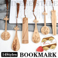 Chinese Style Bass Book Folder Book Clip Bamboo Bookmark Guitar Bookmark Lable - Guzheng V528-MH00175-GZ-486007