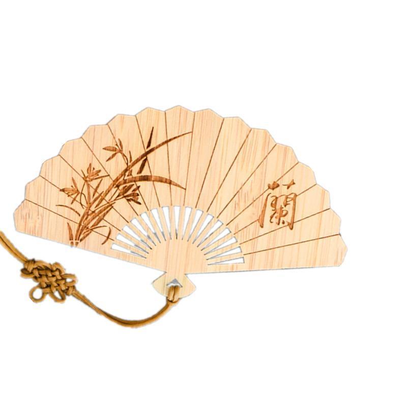 Chinese Style Bass Book Folder Book Clip Bamboo Bookmark Guitar Bookmark Lable - Pipa - Lan V528-MH00177-PPL-134329