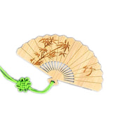 Chinese Style Bass Book Folder Book Clip Bamboo Bookmark Guitar Bookmark Lable - Pipa - Lan V528-MH00177-PPL-134329