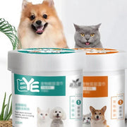 130pcs Wipes Wet Pet Eye/Ear Dog Cat Tear Stain Remover Cleaning Paper Wipes - Ear Wipes V528-MH00229-EBSJ-130PCS-831411