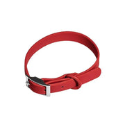 PVC Dog Collar Working Dog Kennels Waterproof Soft Adjustable for Pets M Size - Red V528-MH00279-RED-M-937192