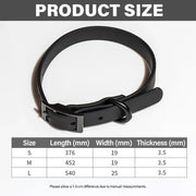 PVC Dog Collar Working Dog Kennels Waterproof Soft Adjustable for Pets L Size - Red V528-MH00280-RED-L-6822257