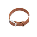 PVC Dog Collar Working Dog Kennels Waterproof Soft Adjustable for Pets L Size - Coffee V528-MH00286-COFFEE-L-527973