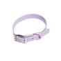 PVC Dog Collar Working Dog Kennels Waterproof Soft Adjustable for Pets M Size - Purple V528-MH00288-PURPLE-M-742614
