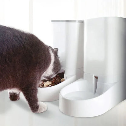 Automatic Pet Dog Cat Food Water Dispenser Feeder Self Feeding Bowl Bottle - Food V528-MH00323-WSQ-462744
