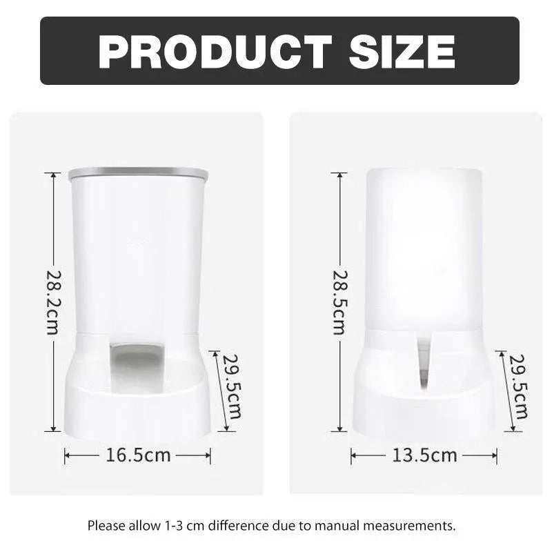 Automatic Pet Dog Cat Food Water Dispenser Feeder Self Feeding Bowl Bottle - Food V528-MH00323-WSQ-462744