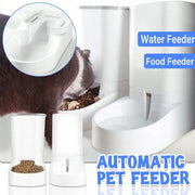 Automatic Pet Dog Cat Food Water Dispenser Feeder Self Feeding Bowl Bottle - Food V528-MH00323-WSQ-462744