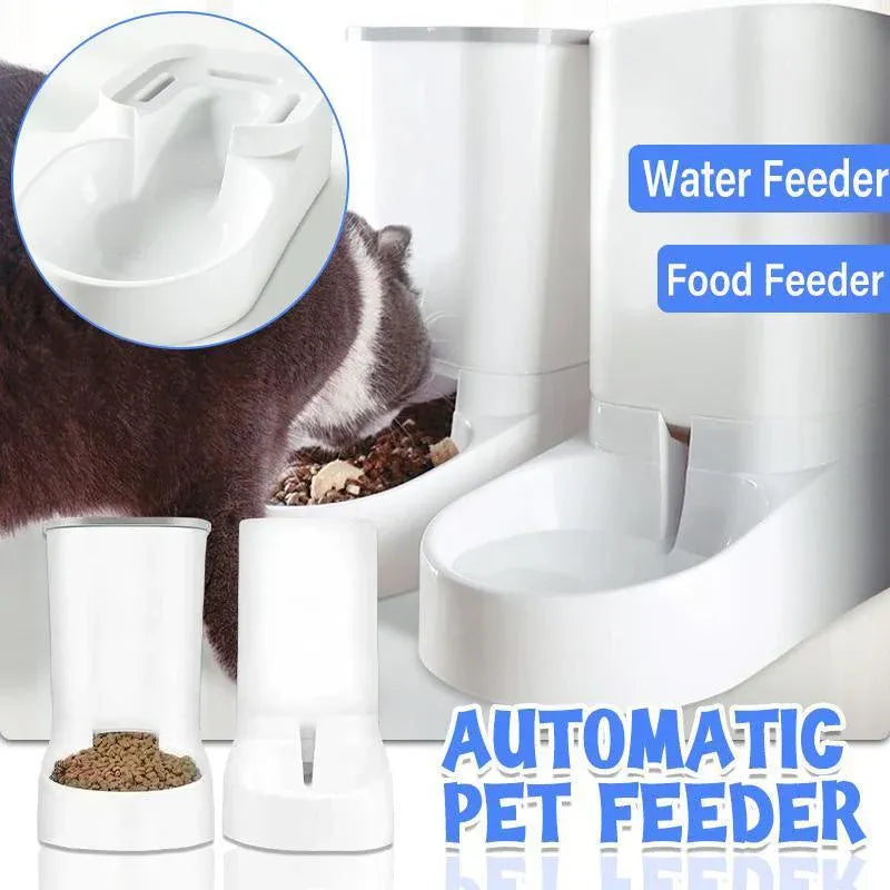 Automatic Pet Dog Cat Food Water Dispenser Feeder Self Feeding Bowl Bottle - Food V528-MH00323-WSQ-462744