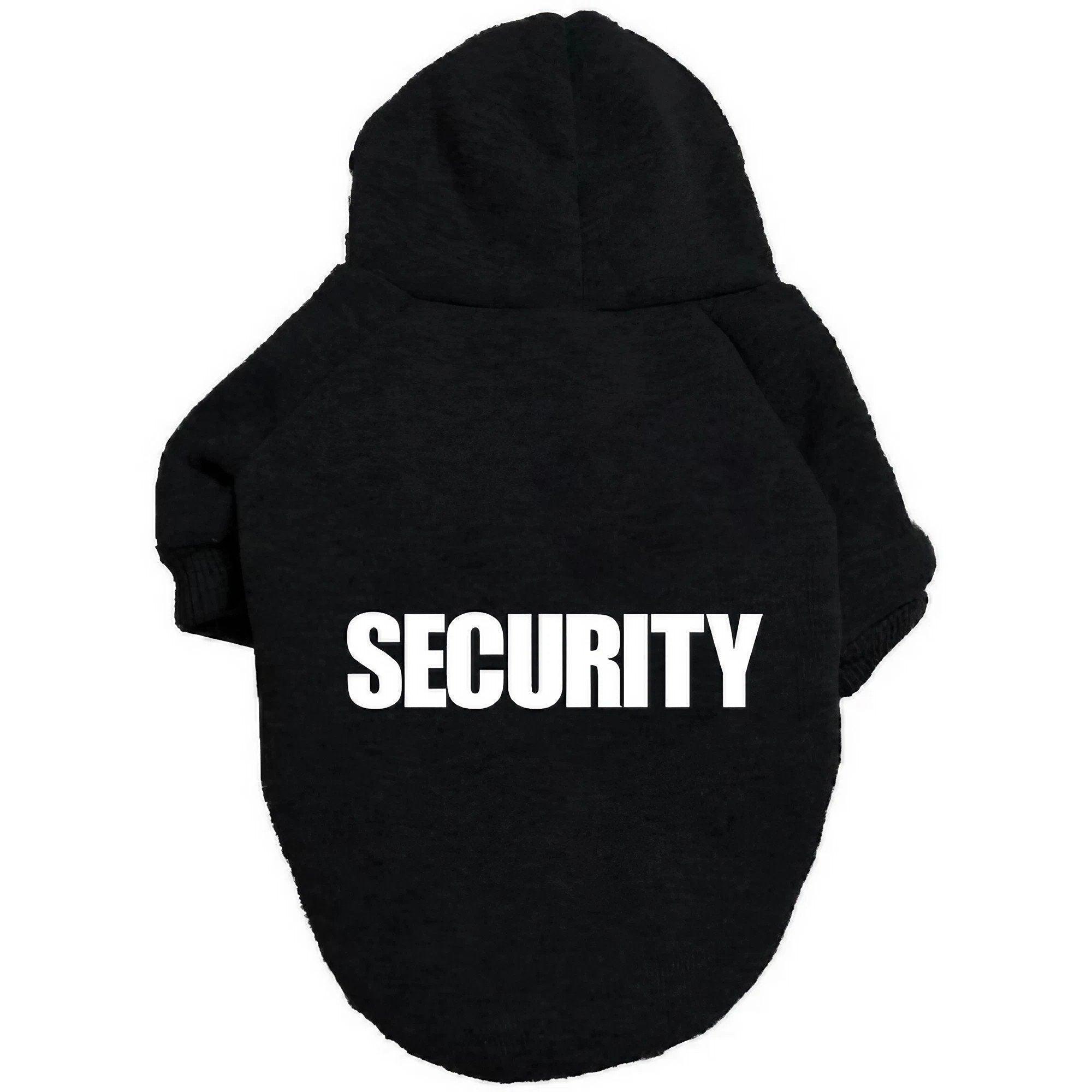 Pet Dog Clothes Hoodie Warm Winter Jumper Puppy Cat Clothing Coat Jacket Shirt - M V528-MH00329-BLACK-M-290723