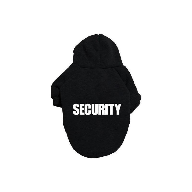 Pet Dog Clothes Hoodie Warm Winter Jumper Puppy Cat Clothing Coat Jacket Shirt - M V528-MH00329-BLACK-M-290723