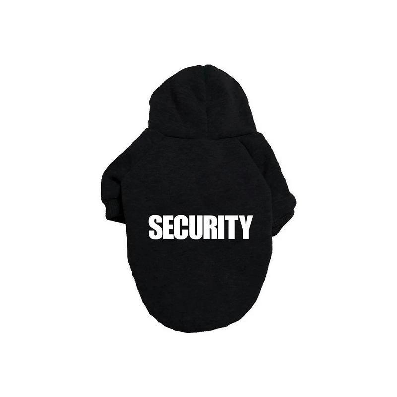 Pet Dog Clothes Hoodie Warm Winter Jumper Puppy Cat Clothing Coat Jacket Shirt - M V528-MH00329-BLACK-M-290723