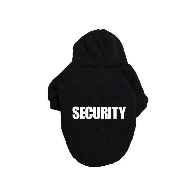 Pet Dog Clothes Hoodie Warm Winter Jumper Puppy Cat Clothing Coat Jacket Shirt - M V528-MH00329-BLACK-M-290723