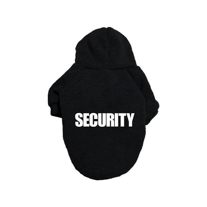 Pet Dog Clothes Hoodie Warm Winter Jumper Puppy Cat Clothing Coat Jacket Shirt - M V528-MH00329-BLACK-M-290723