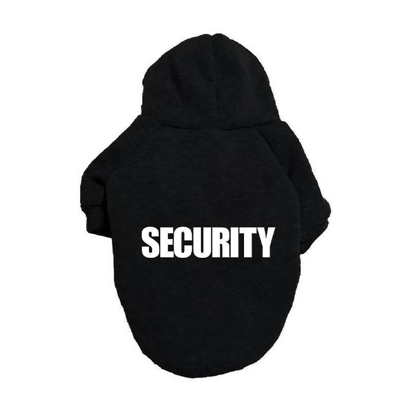 Pet Dog Clothes Hoodie Warm Winter Jumper Puppy Cat Clothing Coat Jacket Shirt - M V528-MH00329-BLACK-M-290723