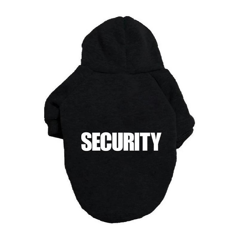 Pet Dog Clothes Hoodie Warm Winter Jumper Puppy Cat Clothing Coat Jacket Shirt - M V528-MH00329-BLACK-M-290723