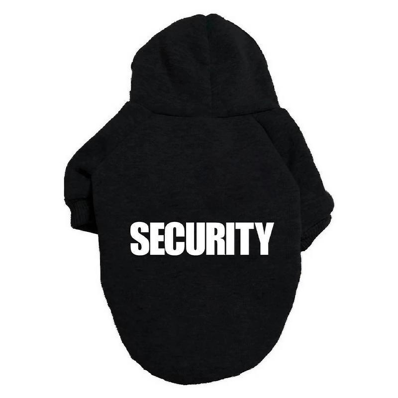 Pet Dog Clothes Hoodie Warm Winter Jumper Puppy Cat Clothing Coat Jacket Shirt - M V528-MH00329-BLACK-M-290723
