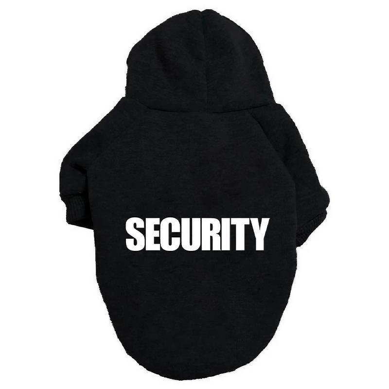 Pet Dog Clothes Hoodie Warm Winter Jumper Puppy Cat Clothing Coat Jacket Shirt - M V528-MH00329-BLACK-M-290723
