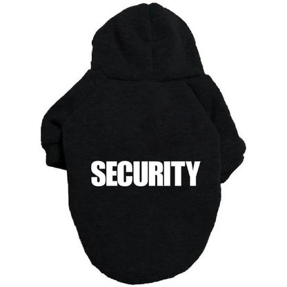 Pet Dog Clothes Hoodie Warm Winter Jumper Puppy Cat Clothing Coat Jacket Shirt - M V528-MH00329-BLACK-M-290723