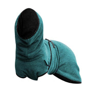 Dog Puppy Hoodies Jacket Solid Coat Pet Winter Soft Warm Clothes S-5XL Lake Blue - M V528-MH00371-LAKEBLUE-M-514021