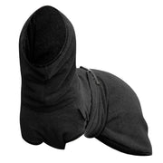 Dog Puppy Hoodies Jacket Solid Coat Pet Winter Soft Warm Clothes S-5XL Black - XL V528-MH00381-BLACK-XL-907689