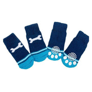 Dog Socks Non-Slip Grip Slip Anti-Slip - Puppy Cat Pet Shoes Slippers M Size - Red bear V528-MH00432-HSXX-M-210745