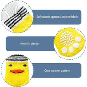 Non Slip Pet Socks for Dogs and Cats Knitted Paw Protector with Grips L Size - Red bear V528-MH00433-HSXX-L-646659