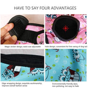 Washable Female Pet Dog Cat Nappy Diaper Physiological Pants Panties Underwear Red - L V528-MH00462-RED-L-961487