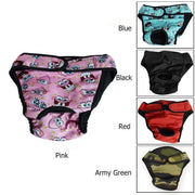 Washable Female Pet Dog Cat Nappy Diaper Physiological Pants Panties Underwear Red - L V528-MH00462-RED-L-961487