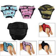 Washable Female Pet Dog Cat Nappy Diaper Physiological Pants Panties Underwear Red - XL V528-MH00463-RED-XL--270976