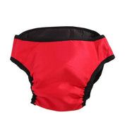 Washable Female Pet Dog Cat Nappy Diaper Physiological Pants Panties Underwear Red - XL V528-MH00463-RED-XL--270976
