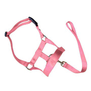 Pink Dog Training Head Collar Halter Stop Pulling Training Tool Harness Strap Leader - L V528-MH00511-PINK-L-809239