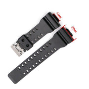 16mm TPU Watch Strap Compatible with G Series GA100 G8900 GW8900 with Tool Pins - Army Green V528-MH00537-ARMYGREEN-371571