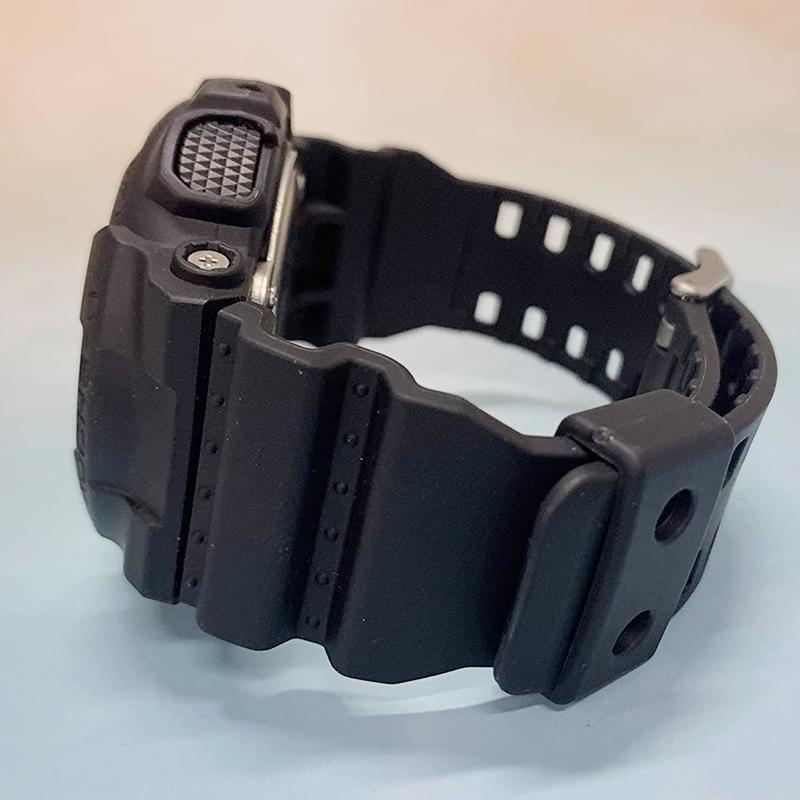 16mm TPU Watch Strap Compatible with G Series GA100 G8900 GW8900 with Tool Pins - Army Green V528-MH00537-ARMYGREEN-371571