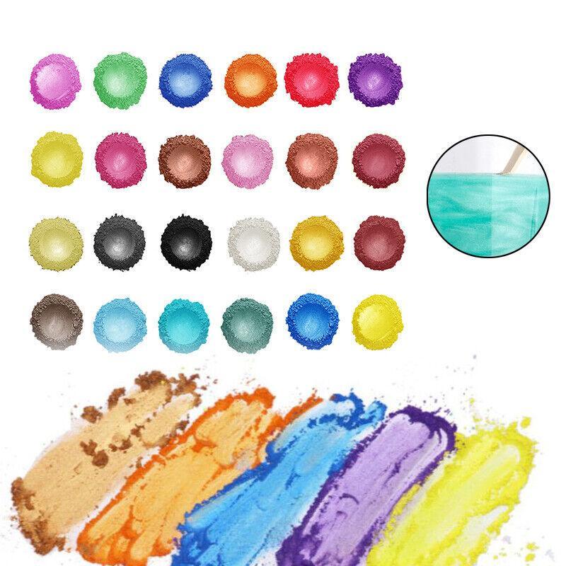 Mica Pigment Pearl Powder Resin Epoxy Premium Soaps Candle Bath Bomb Art Craft - Golden V528-MICAPOWDER-GOLD-875376