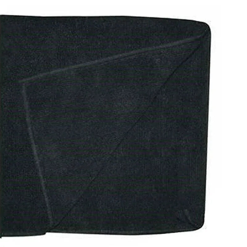 Black Cotton Towel 35x75cm Soft Thick Absorbent Bath Gym Travel Use V528-MICROFIBERTOWEL-525056