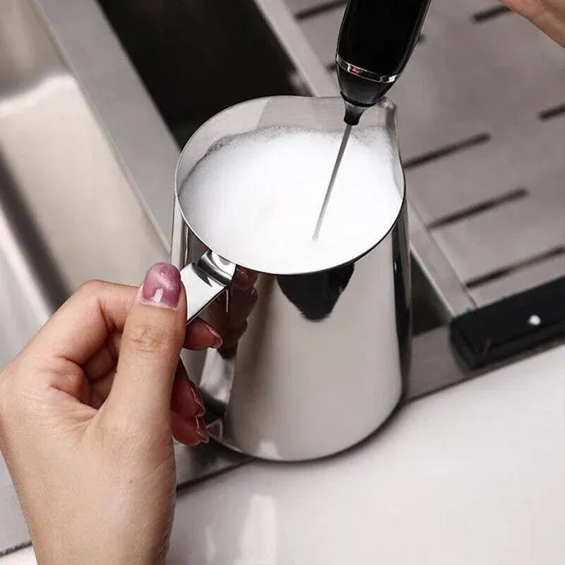 150-1000Ml Stainless Steel Milk Coffee Jug Latte Espresso Frothing Scale Pitcher - 350ML V528-MILKCOFFEEJUG-350ML-597471