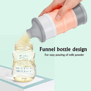 4-Layer Milk Powder Dispenser Bottle Container Food Storage Box Portable Stackable - Blue V528-MILKPOWDERBO-BLUE-322441