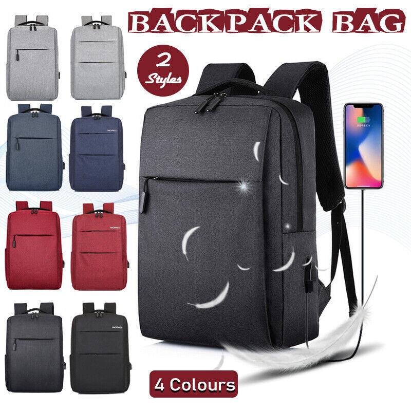 Waterproof Laptop Backpack Bag for Men Women School Travel Business Use - Grey 2 Zipper V528-MILLETBACKPACK-DOUBLE-GREY-48016