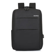 Waterproof Laptop Backpack Bag for Men Women School Travel Business Use - Grey 2 Zipper V528-MILLETBACKPACK-DOUBLE-GREY-48016