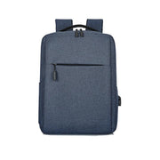 Waterproof Laptop Backpack Bag for Men Women School Travel Business Use - Grey 2 Zipper V528-MILLETBACKPACK-DOUBLE-GREY-48016