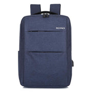 Waterproof Laptop Backpack Bag for Men Women School Travel Business Use - Grey 2 Zipper V528-MILLETBACKPACK-DOUBLE-GREY-48016