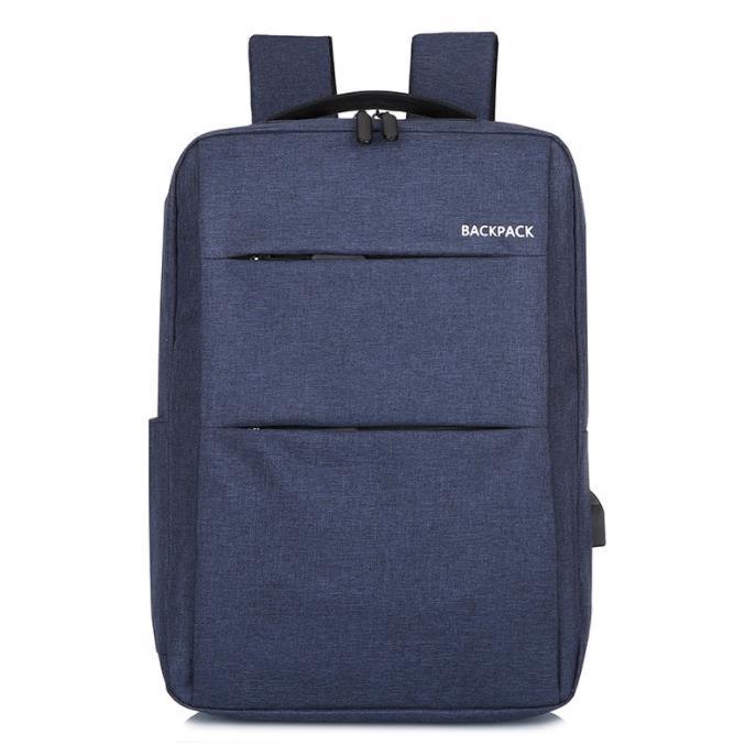 Waterproof Laptop Backpack Bag for Men Women School Travel Business Use - Grey 2 Zipper V528-MILLETBACKPACK-DOUBLE-GREY-48016