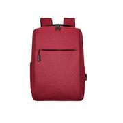 Waterproof Laptop Backpack Bag for Men Women School Travel Business Use - Grey 2 Zipper V528-MILLETBACKPACK-DOUBLE-GREY-48016