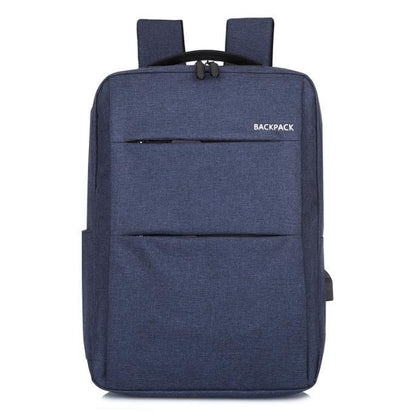 Waterproof Laptop Backpack Bag for Men Women School Travel Business Use - Black 1 Zipper V528-MILLETBACKPACK-SINGLE-BLACK-26402