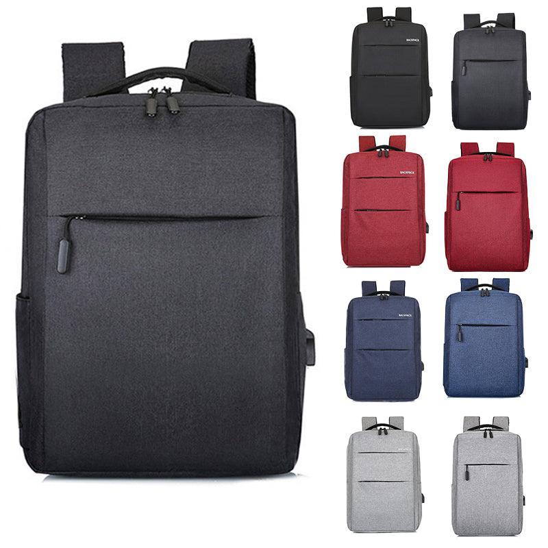 Waterproof Laptop Backpack Bag for Men Women School Travel Business Use - Grey 1 Zipper V528-MILLETBACKPACK-SINGLE-GREY-28363