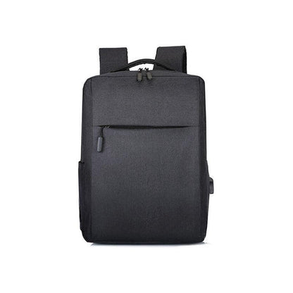 Waterproof Laptop Backpack Bag for Men Women School Travel Business Use - Grey 1 Zipper V528-MILLETBACKPACK-SINGLE-GREY-28363