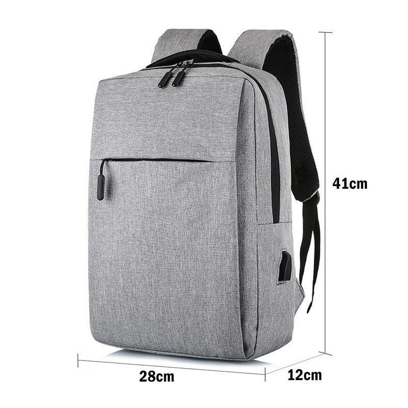 Waterproof Laptop Backpack Bag for Men Women School Travel Business Use - Red 1 Zipper V528-MILLETBACKPACK-SINGLE-RED-93705