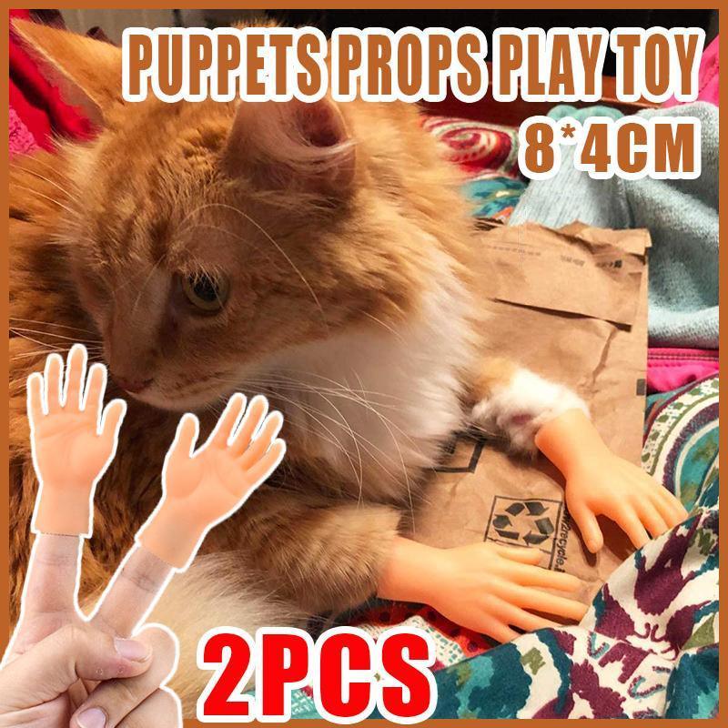 2PCS Mini Finger Hands Toy Gag Props for Pets Parties Cosplay Photography V528-MINIFINGERHANDS-2PCS-284940