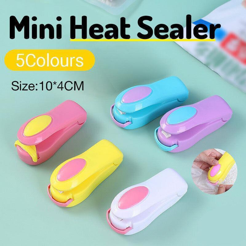 Handheld Mini Heat Sealer Poly Bag Sealing Machine Food Portable Plastic Small - Blue V528-MINIHEATSEALER-BLUE-863075